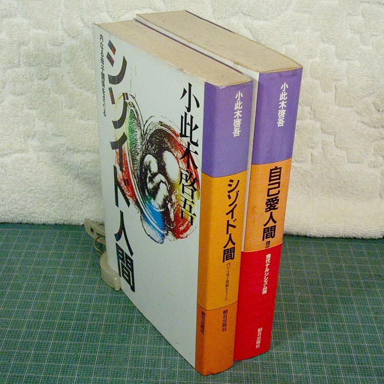 小此木啓吾2冊★『シゾイド人間』(1980年第1刷)+『自己愛人間』(1982年第3刷)★カバー付き★合計重量746g★送料230円_画像3