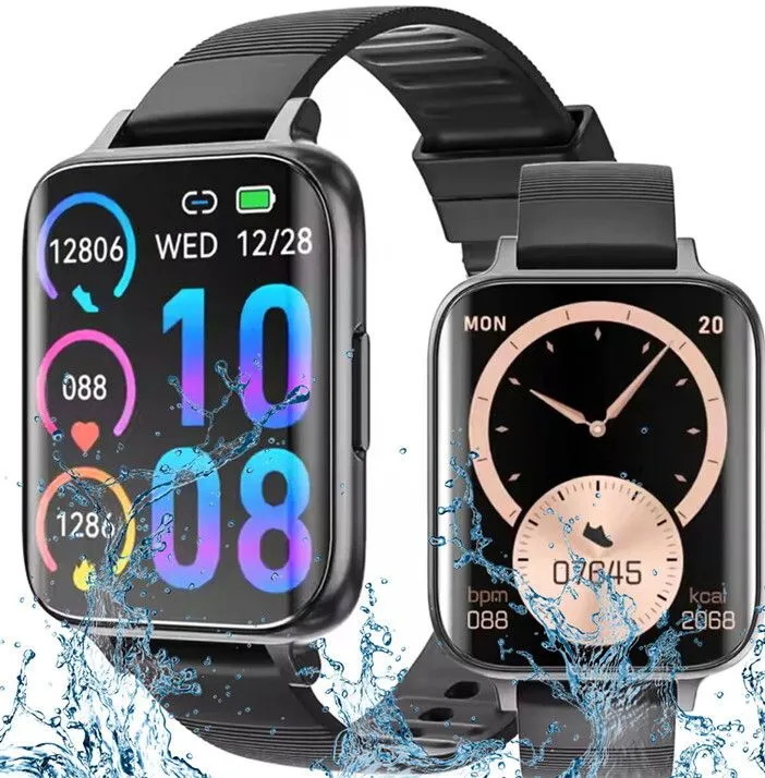 スマートウォッチ 血糖値測定 心電図 ECG PPG 血圧測定 日本製センサー 心拍数 睡眠 健康管理 推薦 メンズ レディース Android iPhone対応_画像1