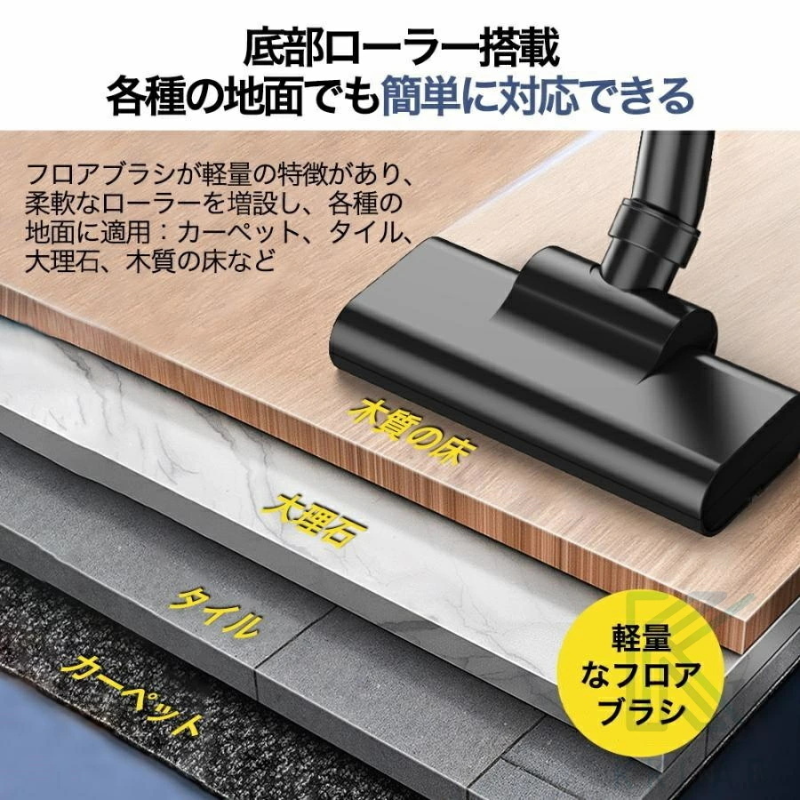 ハンディクリーナー コードレス 掃除機 吸引力 充電式 超強力 多機能 5WAY 強力吸引 48000pa 車用掃除機 LED残量表示 小型 乾湿両用_画像10