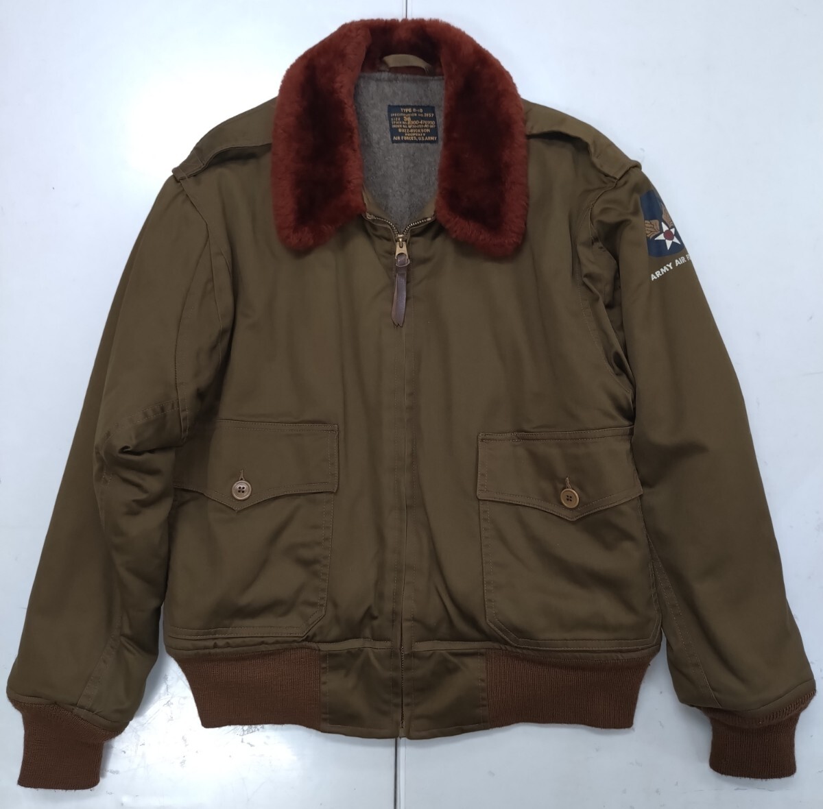 バズリクソンズ Buzz ricksons B10 36インチ Sサイズ相当 名品!M品番 13174 新品同様、美品程度良好1円から!_画像1