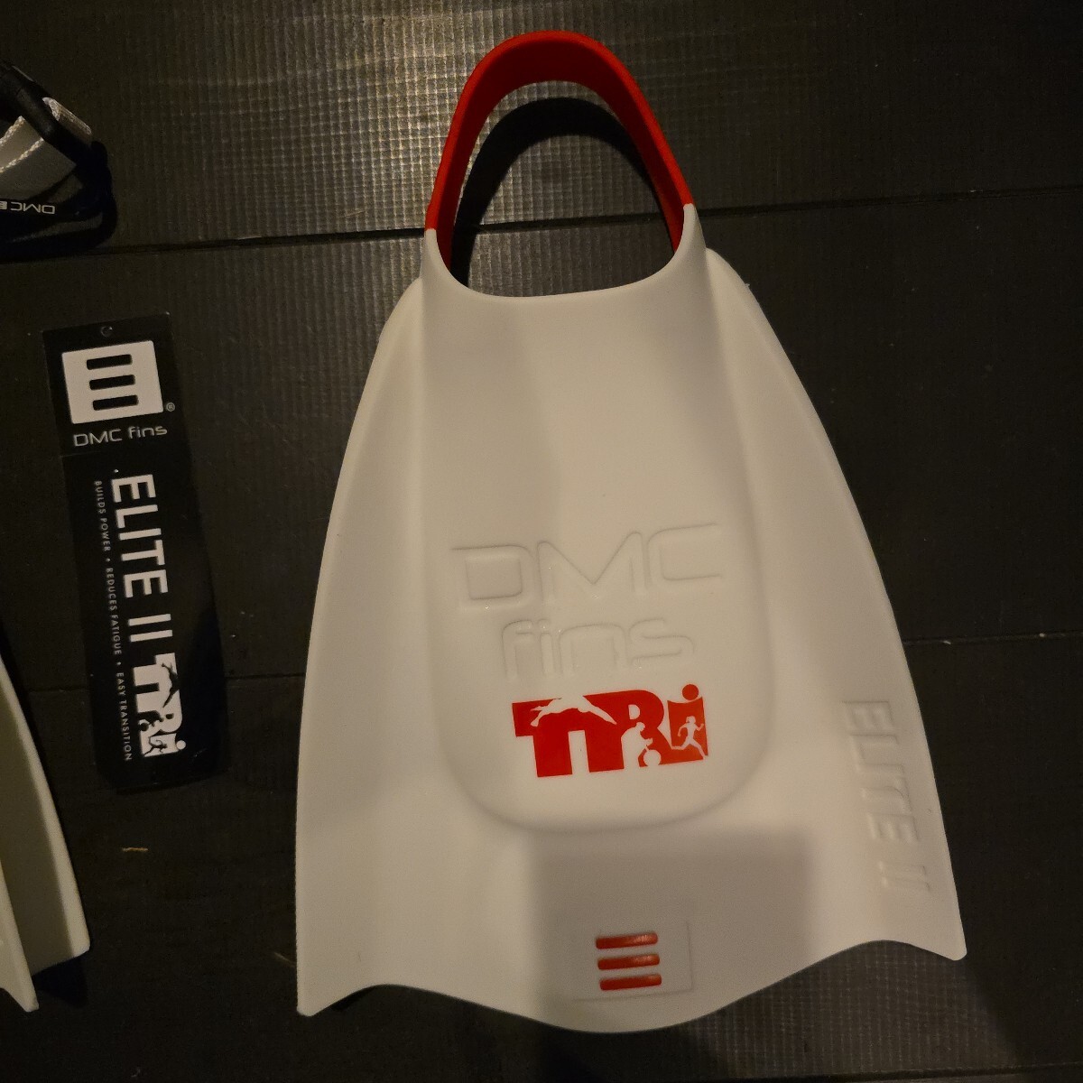 DMC　ELITEⅡ　 フィン ホワイト　エリート2 ダイビングフィン　MSサイズ　MS_画像6