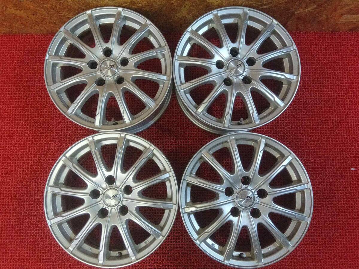 社外 ENCURAR16インチホイール 6.5J PCD114.3 4本セット 冬タイヤ用等に 売切!!