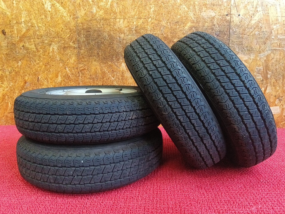 溝有 ヨコハマ SUPERVAN 356 145/80R12 80/78N LT ダイハツホイールセット ハイゼットに 売切!!_画像4