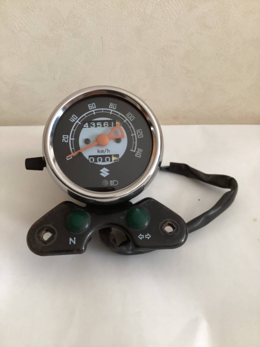 【409】SUZUKI ST250 純正スピードメーター 43561km 中古