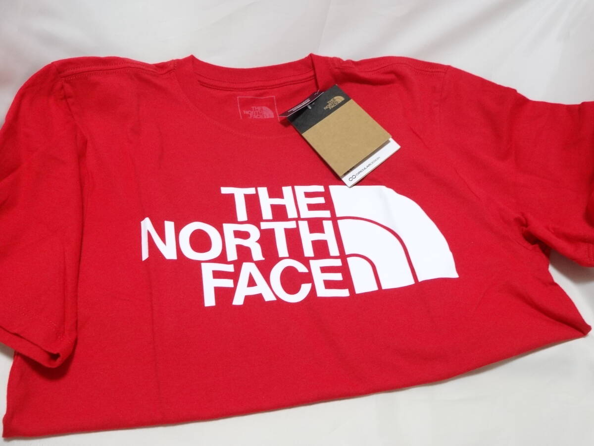 【未使用 2点セット】THE NORTH FACE ノースフェイス Tシャツ 半袖 ショートスリーブ USサイズS(日本サイズM相当) ブルー レッド【タグ付】_画像7