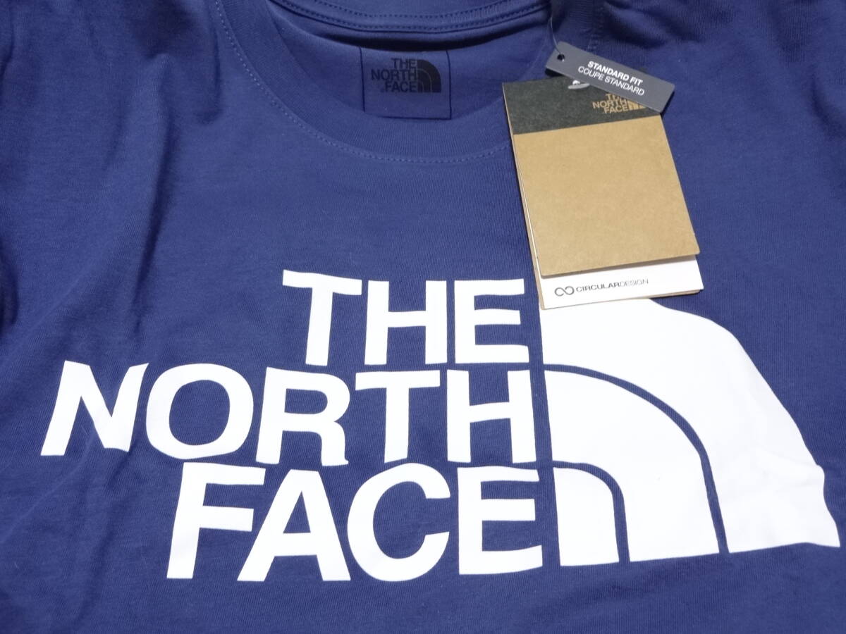 【未使用 2点セット】THE NORTH FACE ノースフェイス Tシャツ 半袖 ショートスリーブ USサイズS(日本サイズM相当) ブルー レッド【タグ付】_画像4