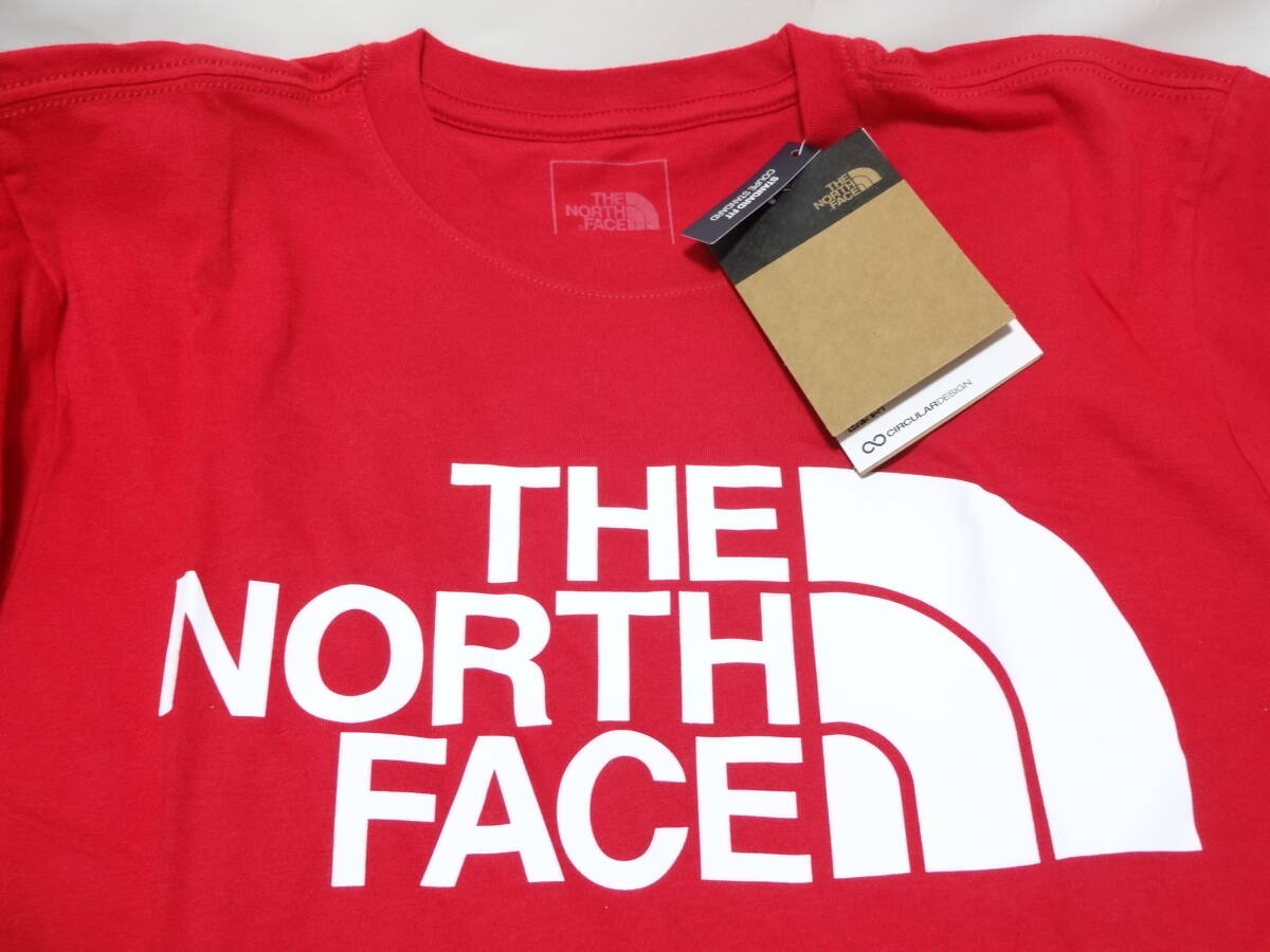 【未使用 2点セット】THE NORTH FACE ノースフェイス Tシャツ 半袖 ショートスリーブ USサイズS(日本サイズM相当) ブルー レッド【タグ付】_画像8