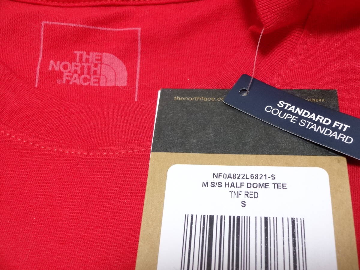 【未使用 2点セット】THE NORTH FACE ノースフェイス Tシャツ 半袖 ショートスリーブ USサイズS(日本サイズM相当) ブルー レッド【タグ付】_画像9