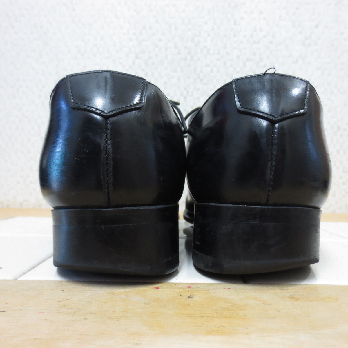 リーガル 725R 本革 ビジネスシューズ 黒 25.5㎝ REGAL 佐川急便700円 I10/10_画像5