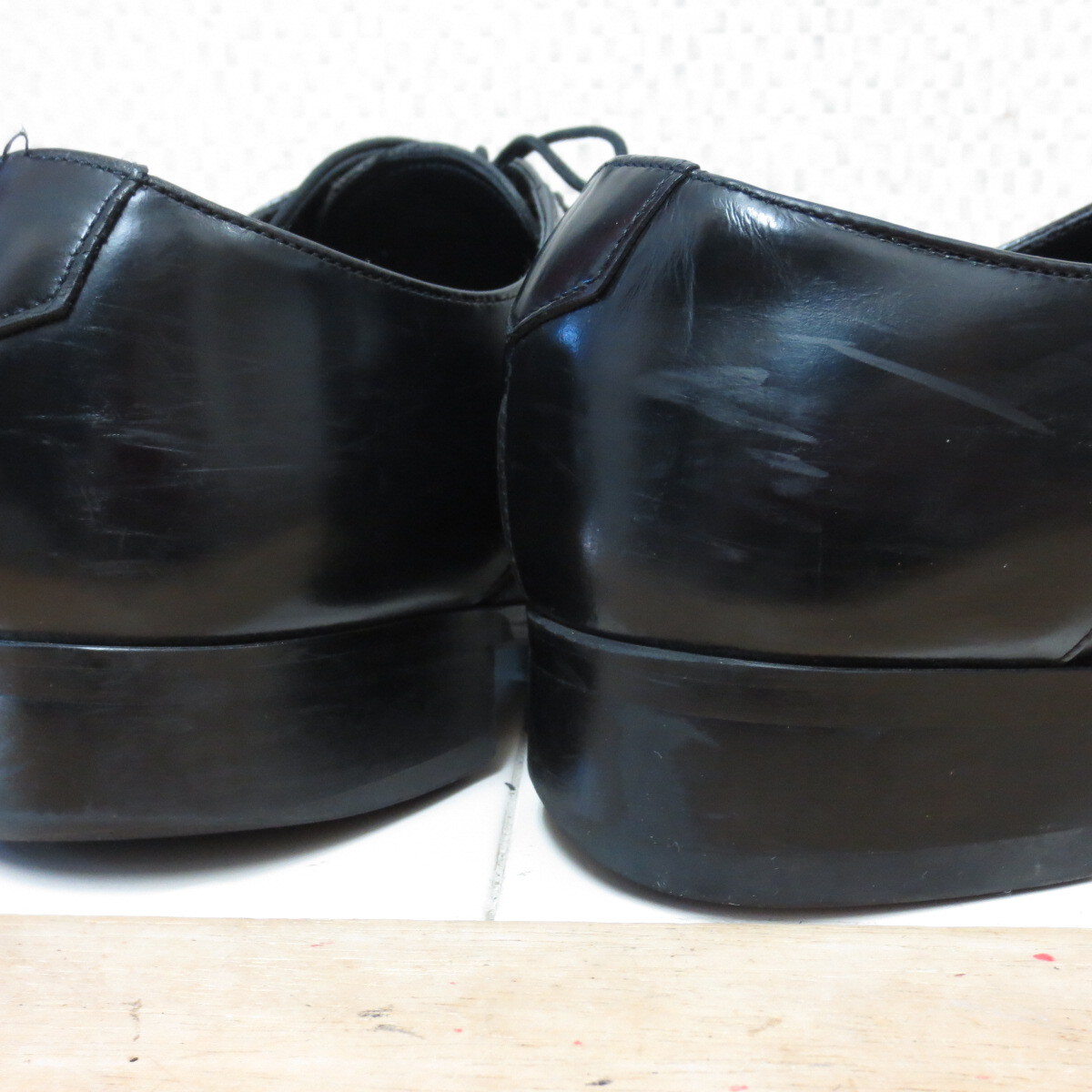 リーガル 725R 本革 ビジネスシューズ 黒 25.5㎝ REGAL 佐川急便700円 I10/10_画像10