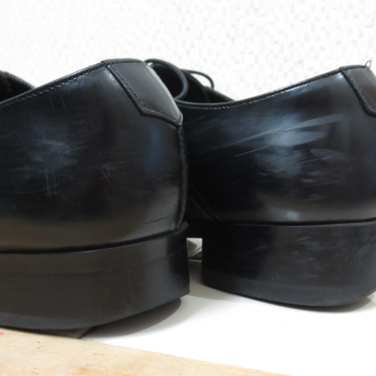 リーガル 725R 本革 ビジネスシューズ 黒 25.5㎝ REGAL 佐川急便700円 I10/10_画像9