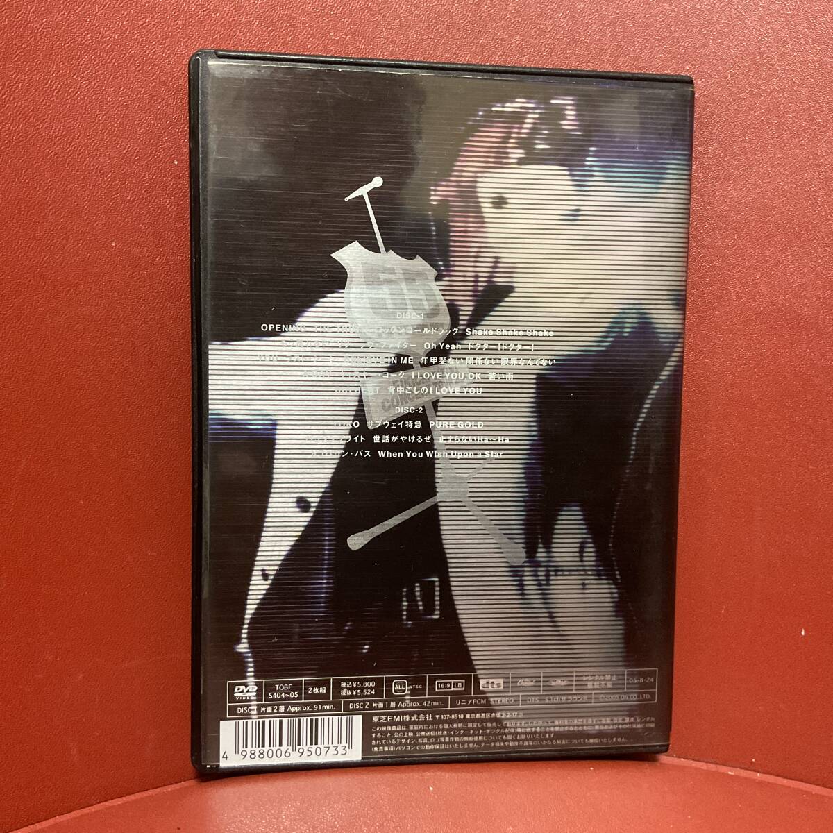 DVD 矢沢永吉　フィフティファイブウエイ　in budokan 04.12.19_画像3