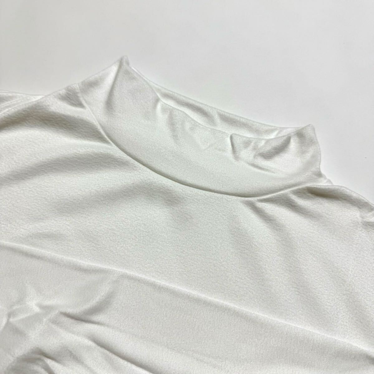 裏起毛 防寒 メンズ インナー 極暖 tシャツ あったか 暖かい トップス 長袖 ゴルフ あったかインナー 肌着 ホワイト M_画像10