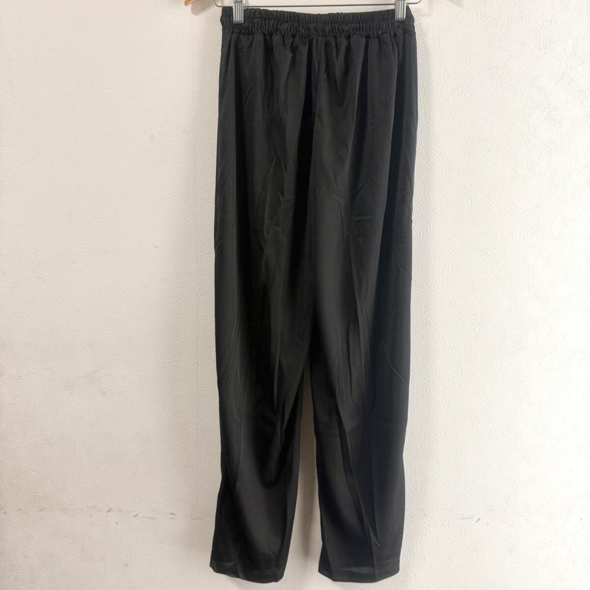 スラックス メンズ ロゴなし 速乾 通気性 ジョガーパンツ スウェットパンツ ルームパンツ ブラック 2XL_画像10