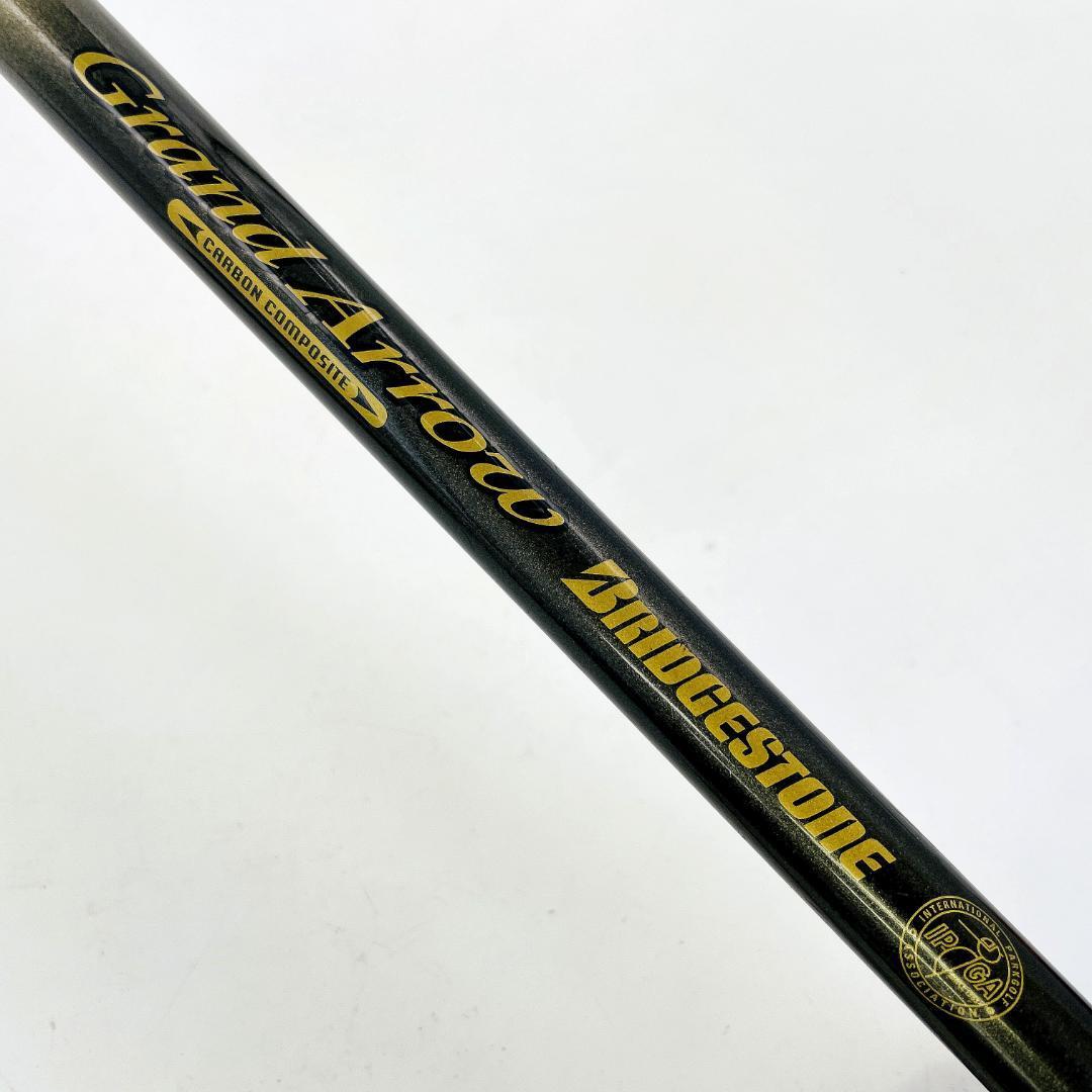 高級 BRIDGESTONE Grand Arrow SS-350G CARBON COMPOSITE パークゴルフクラブ ブリヂストン グランドアロー カーボン ボール付き_画像7