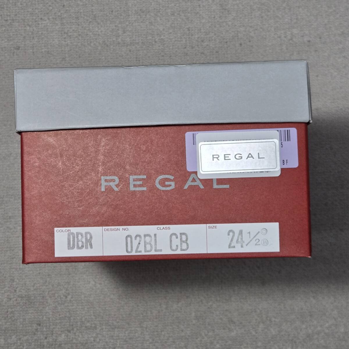 【未使用品】 REGAL NEW Classic Plain toe 02BLCB 24.5cm ダークブラウン リーガル_画像10