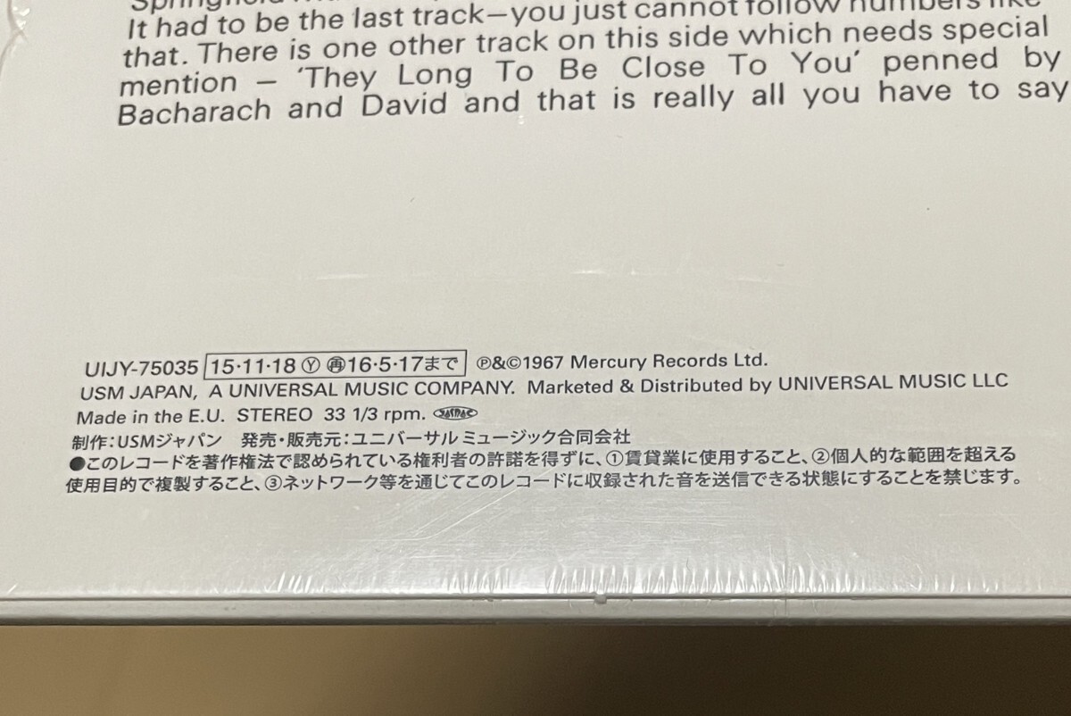 未開封 送料込 Dusty Springfield - WHERE AM I GOING レコード / UIJY75035_画像3