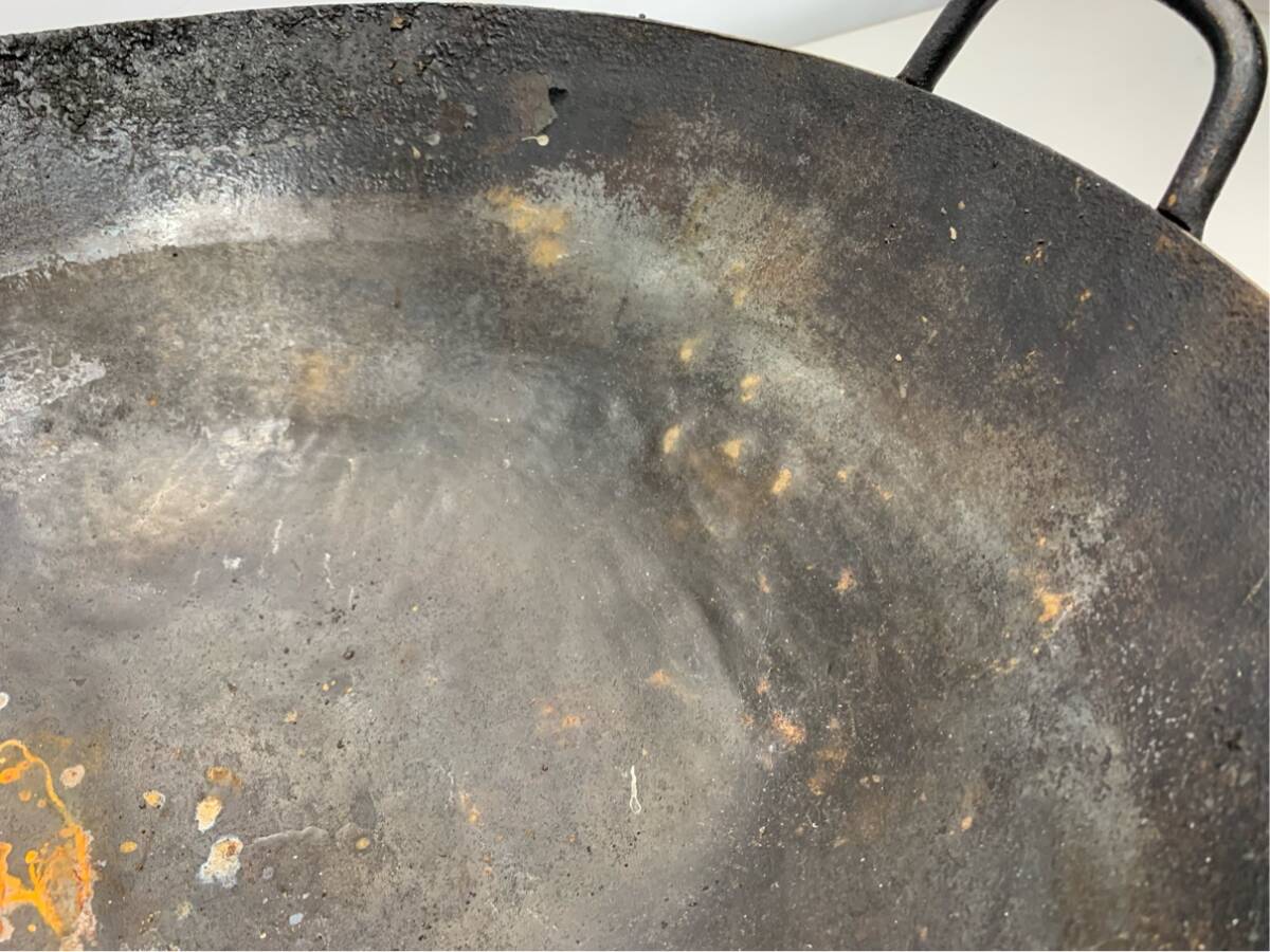  для бизнеса вок металлический очень большой 43cm Пекин кастрюля профессиональный кастрюля с двумя ручками A9654A12