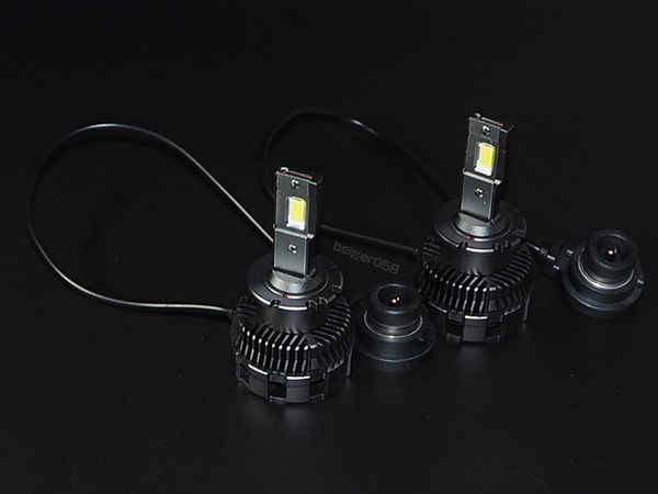 爆光モデル◆トヨタ ヴェルファイア 20系純正HID D4S LED変換ヘッドライトバルブ 車検対応_画像3