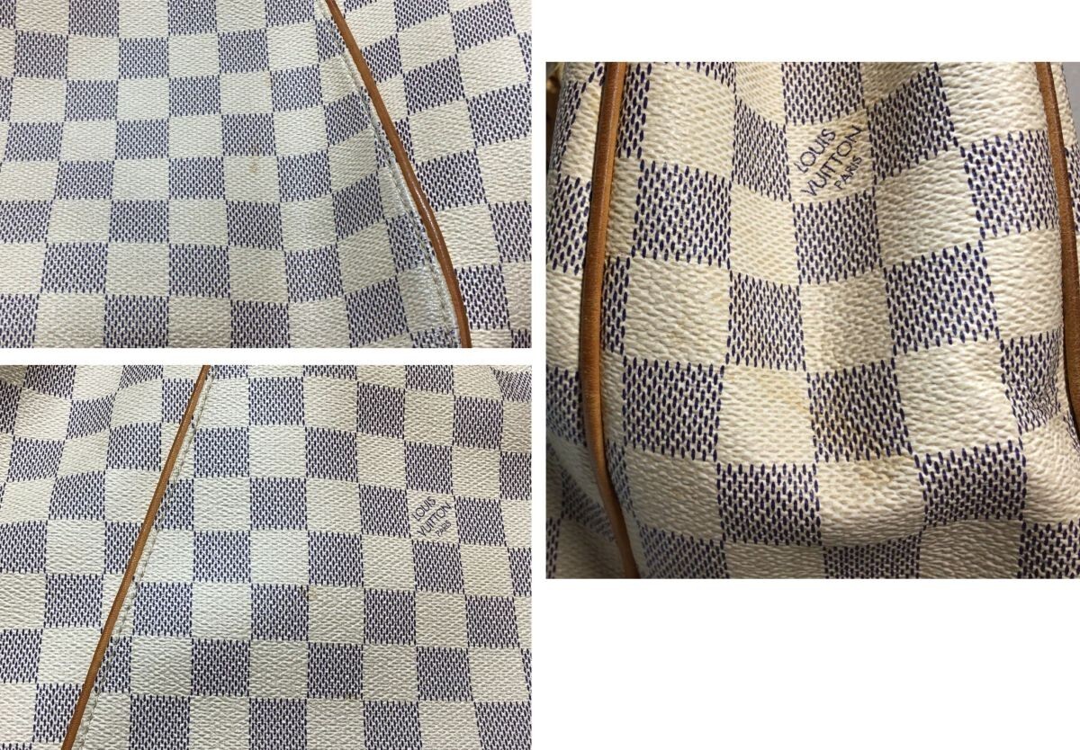 買マス636-80 LOUIS VUITTON ルイヴィトン ダミエ アズール ガリエラPM ワンショルダーバッグ 保存袋付き_画像6