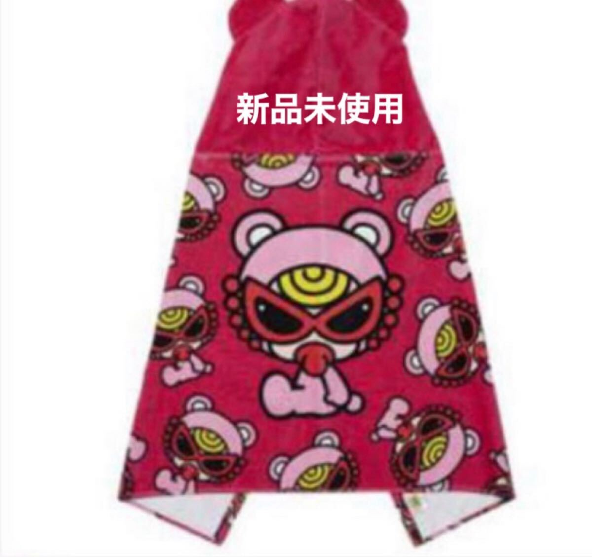 新品未使用★正規ヒスミニ★タオルポンチョ★テディミニ★ピンク ヒステリックミニ_画像2