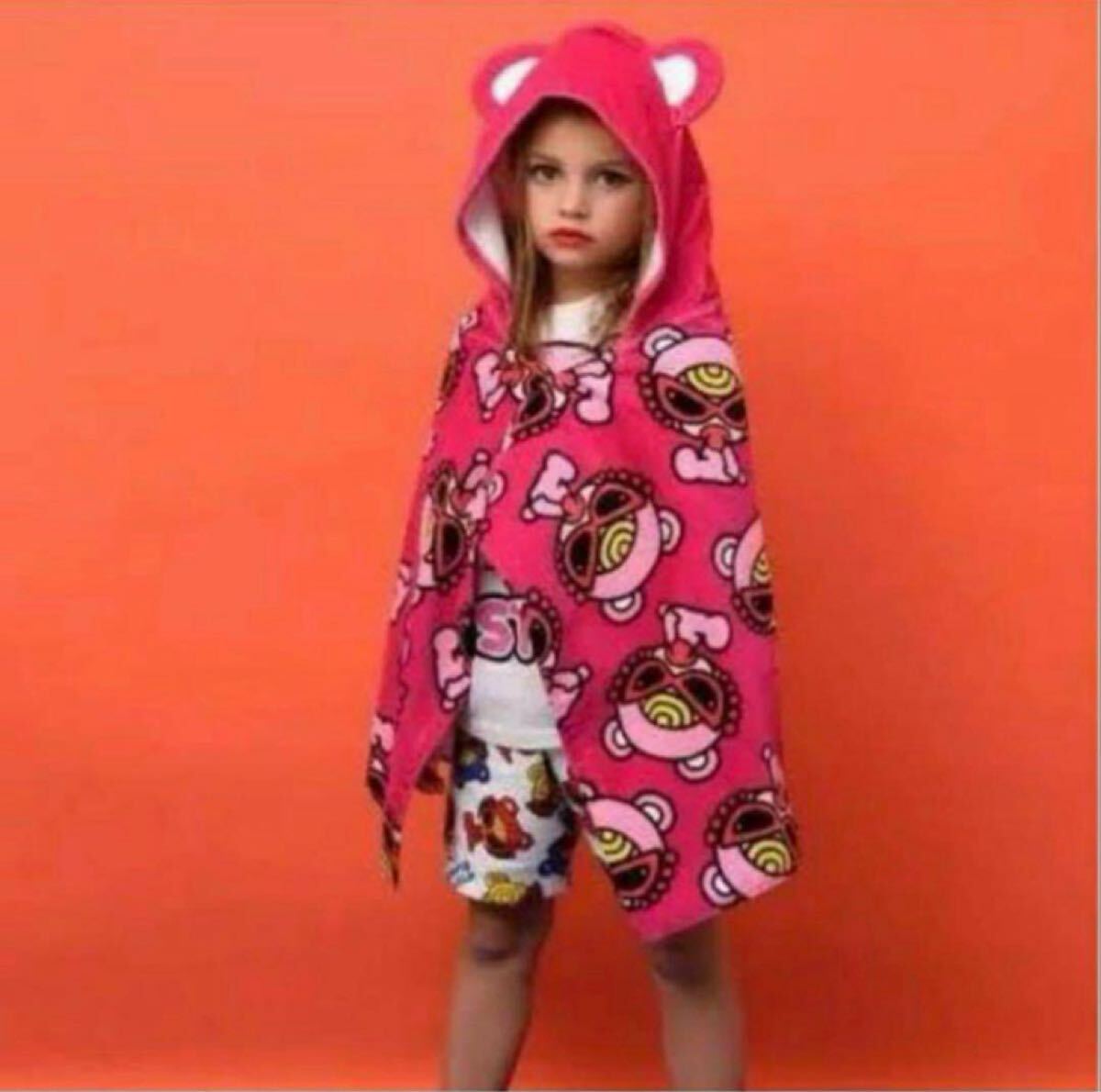 新品未使用★正規ヒスミニ★タオルポンチョ★テディミニ★ピンク ヒステリックミニ_画像10