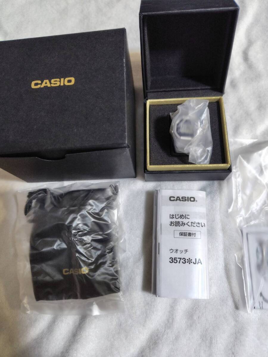 【未使用】CASIO カシオ CRW-001-1JR リングウオッチ_画像1
