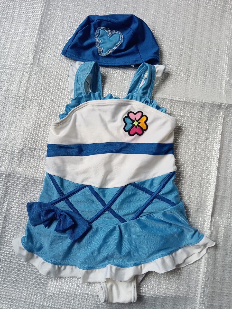 プリキュア なりきり水着 ワンピース水着 クリーニング済み_画像1