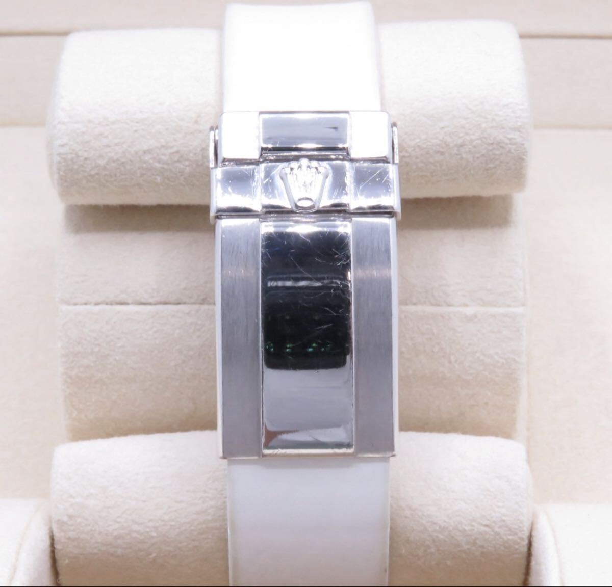 ロレックス　デイトナ　116519 全面アフターダイヤ　バケットダイヤベゼル　WG 箱ギャラ付き　_画像6