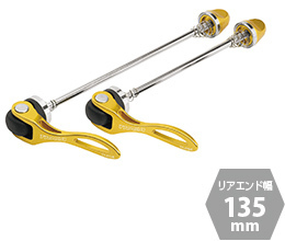 処分 TIOGA(タイオガ) ハブ クイック セット ゴールド HUA01802 ゆうメール可_画像1
