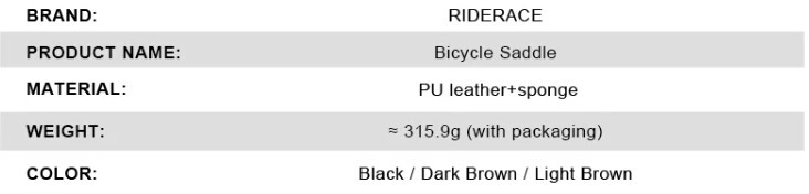 処分 RIDERACE サドル グリップ同色セット 硬さスポーツタイプ 一台分 ダークブラウン 1325 レターパック可_画像3