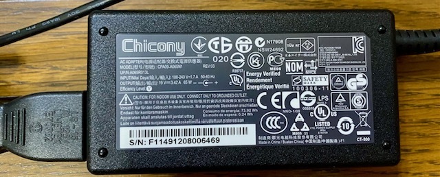 AC Adapter CPA09-A065N1_画像1