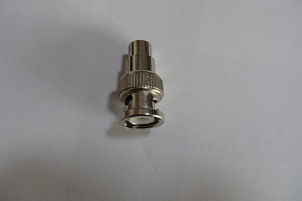 同軸コネクター　RCA-PをBNC-Pに変換するコネクター 「RCAJ-BNCP」 未使用品　１個　アマチュア無線_画像4