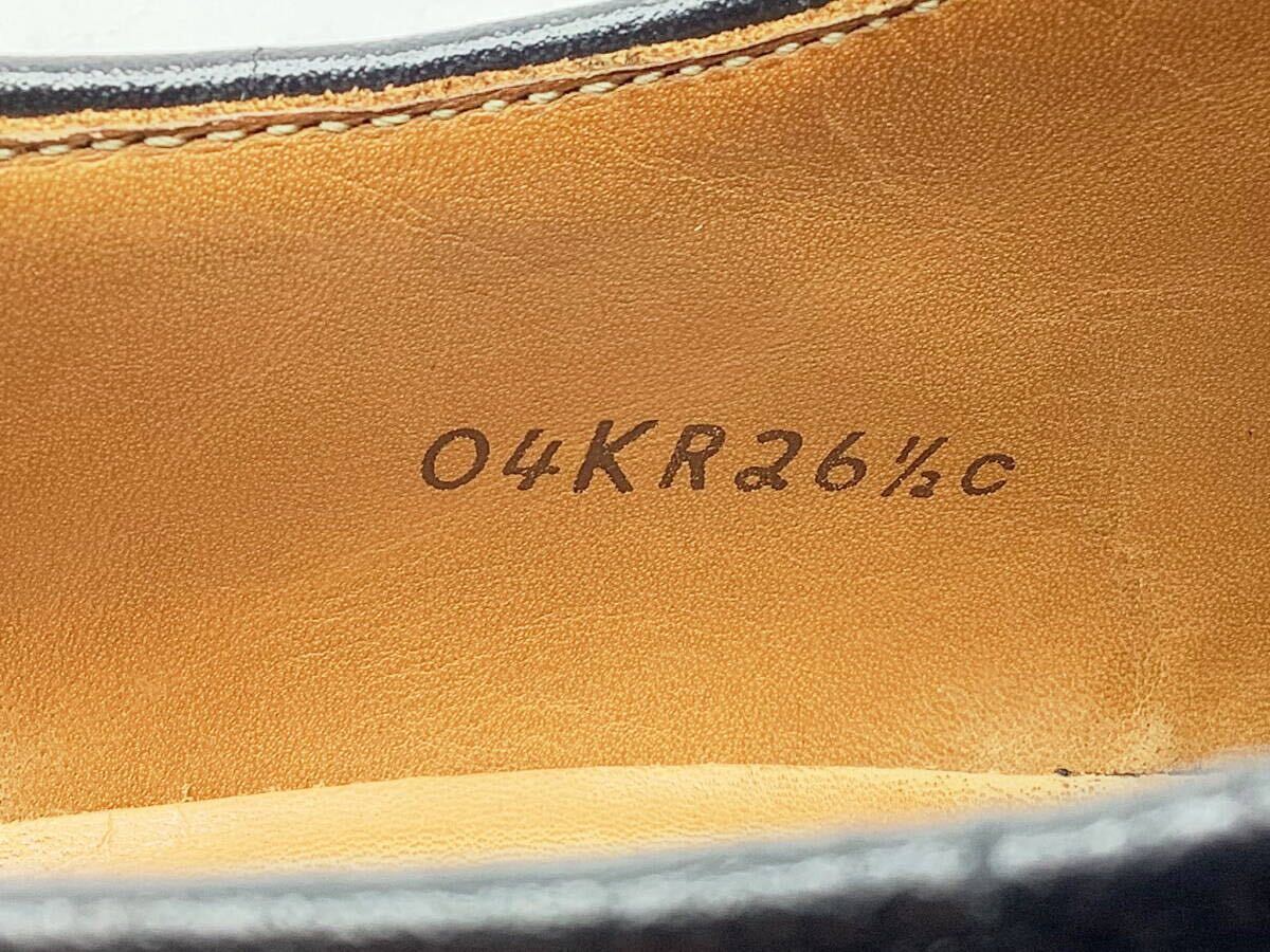 【美品】REGAL リーガル ★ 04KR セミブローグドレス Made in Japan 26.5 ★_画像6