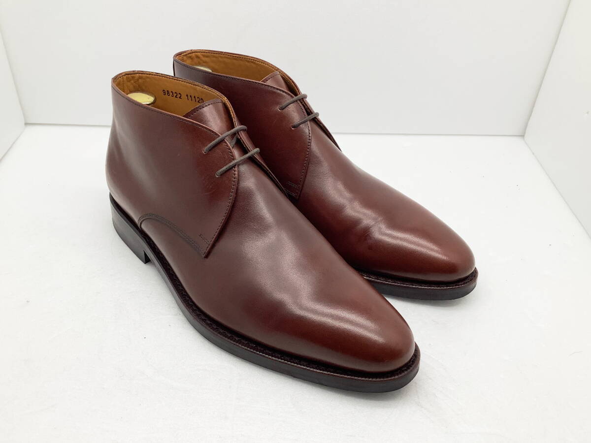 【使用僅美品】Jalan Sriwijaya ジャランスリワヤ ★ ドレスチャッカブーツ グッドイヤー製 UK7.5 ★_画像2
