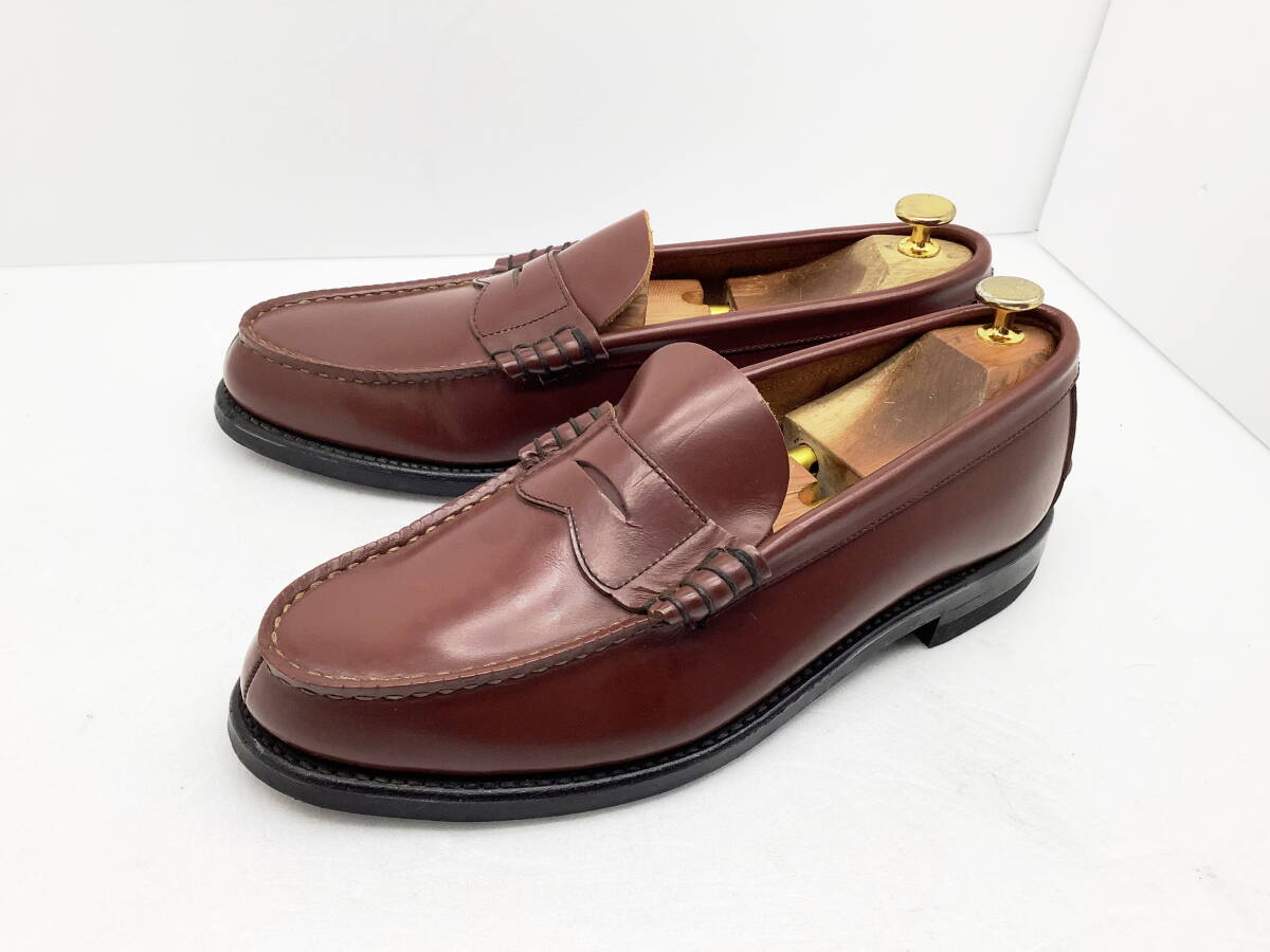 【使用僅良品】REGAL リーガル ★ 2177 定番 ペニーローファー グッドイヤー製 27 ★_画像1