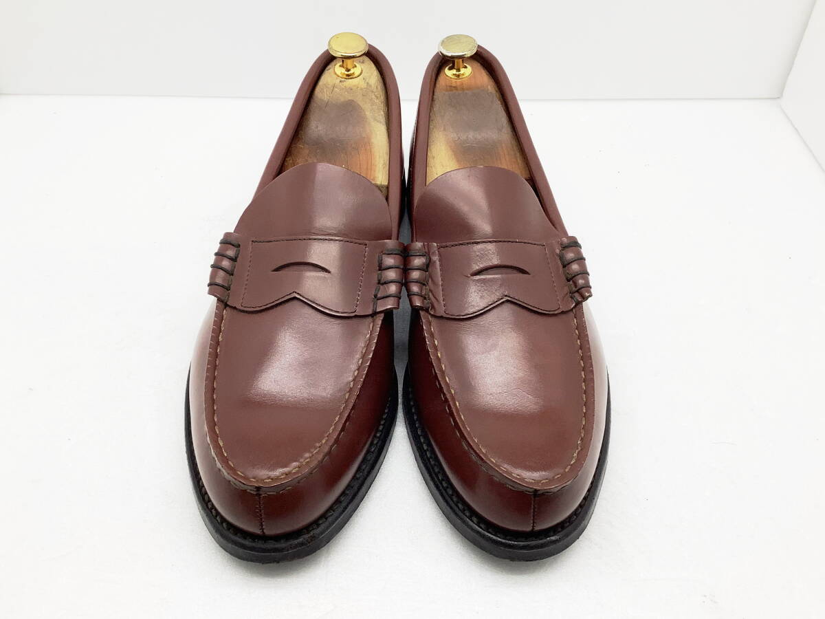 【使用僅良品】REGAL リーガル ★ 2177 定番 ペニーローファー グッドイヤー製 27 ★_画像2