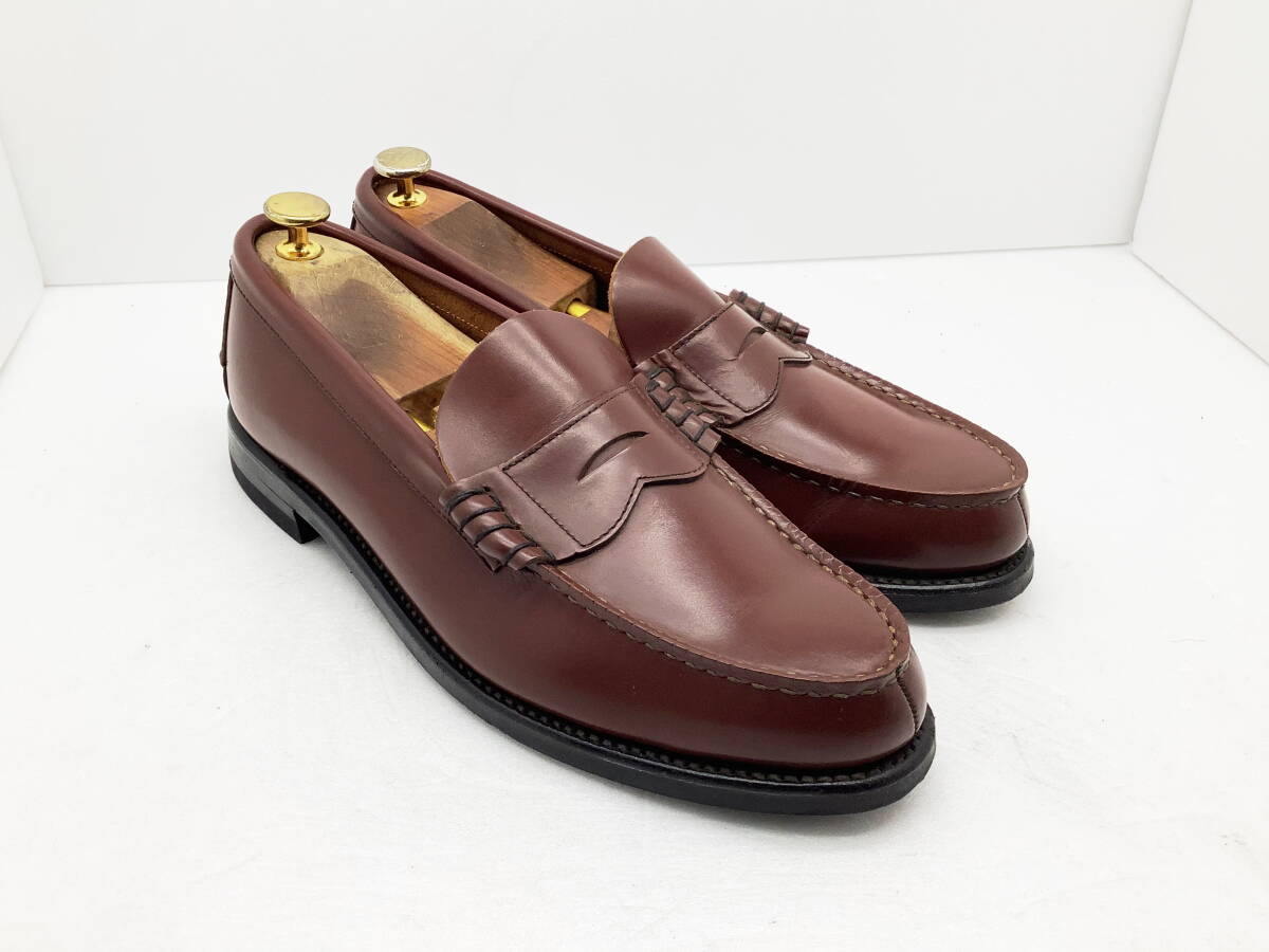 【使用僅良品】REGAL リーガル ★ 2177 定番 ペニーローファー グッドイヤー製 27 ★_画像3