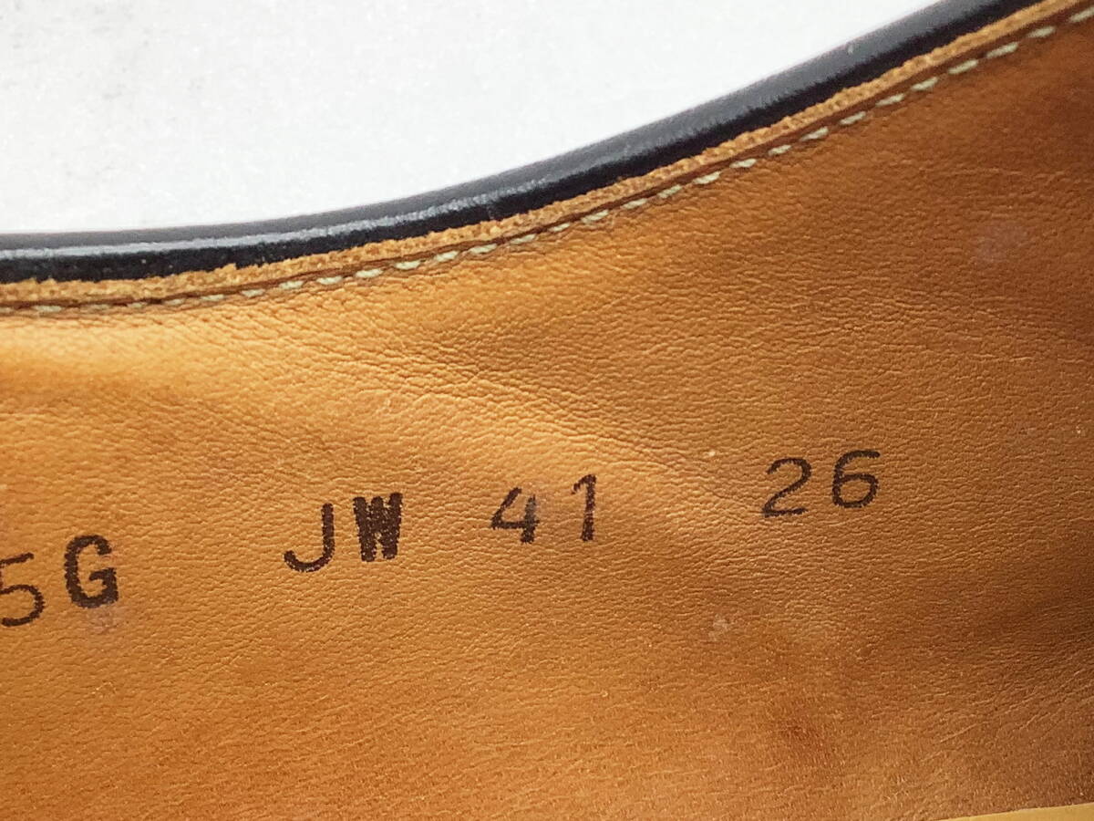 【良品】REGAL リーガル ★ JW41 ウイングチップドレス Made in Japan 26 ★_画像6