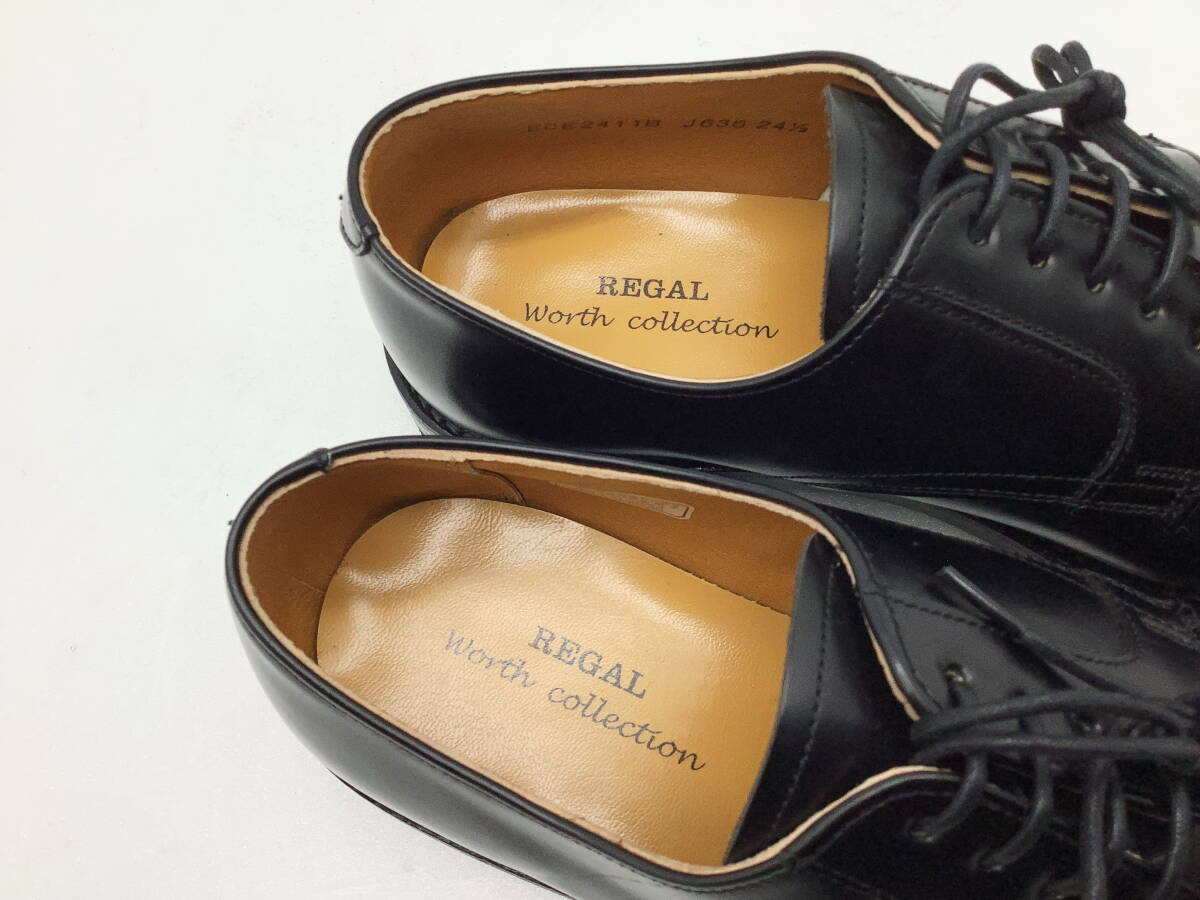 【使用僅美品】REGAL リーガル ★ J636 プレーントゥドレス Made in Japan 24.5 ★_画像5