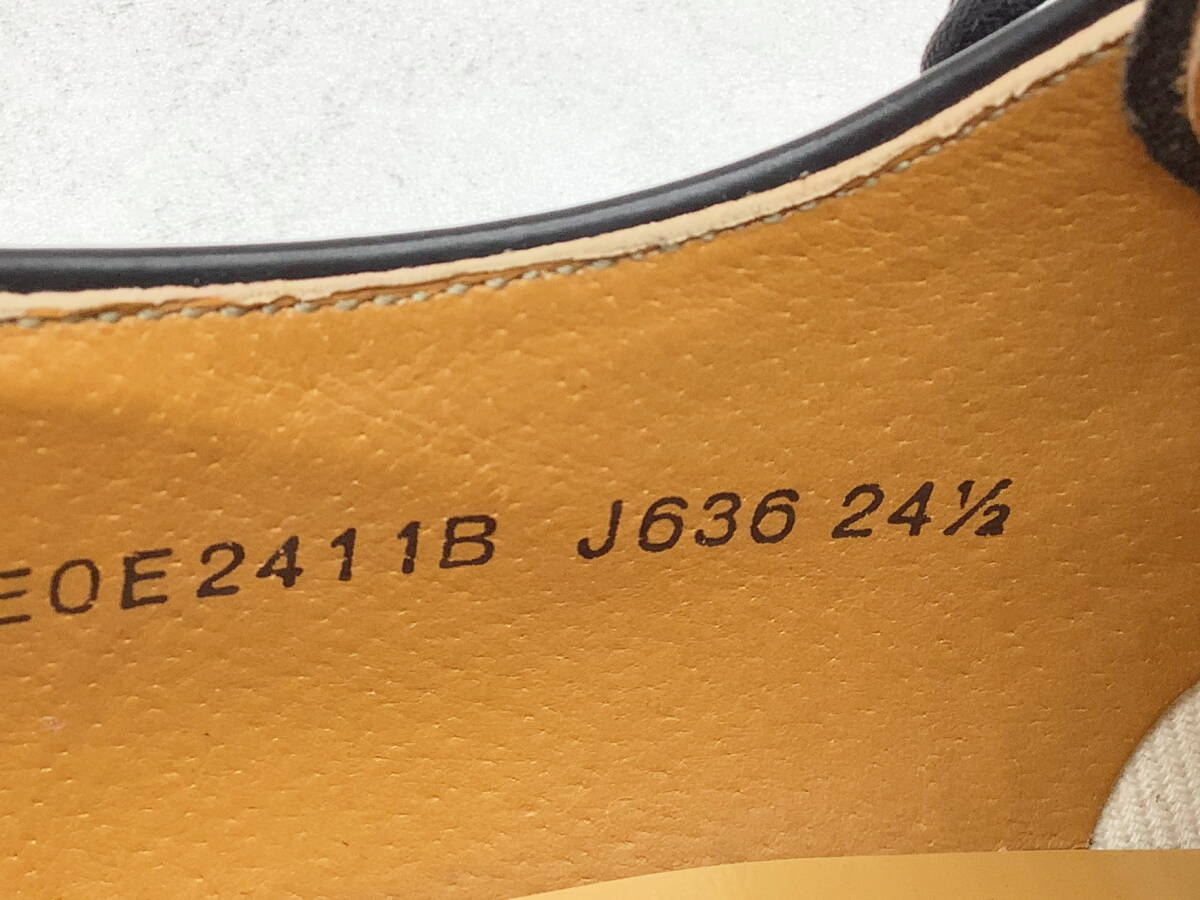 【使用僅美品】REGAL リーガル ★ J636 プレーントゥドレス Made in Japan 24.5 ★_画像6