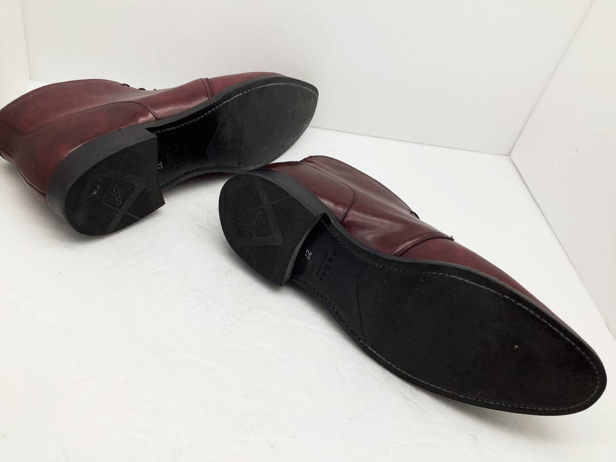 【美品】REGAL リーガル ★ 37GR ドレスチャッカブーツ グッドイヤー製 Made in Japan 27 ★_画像3