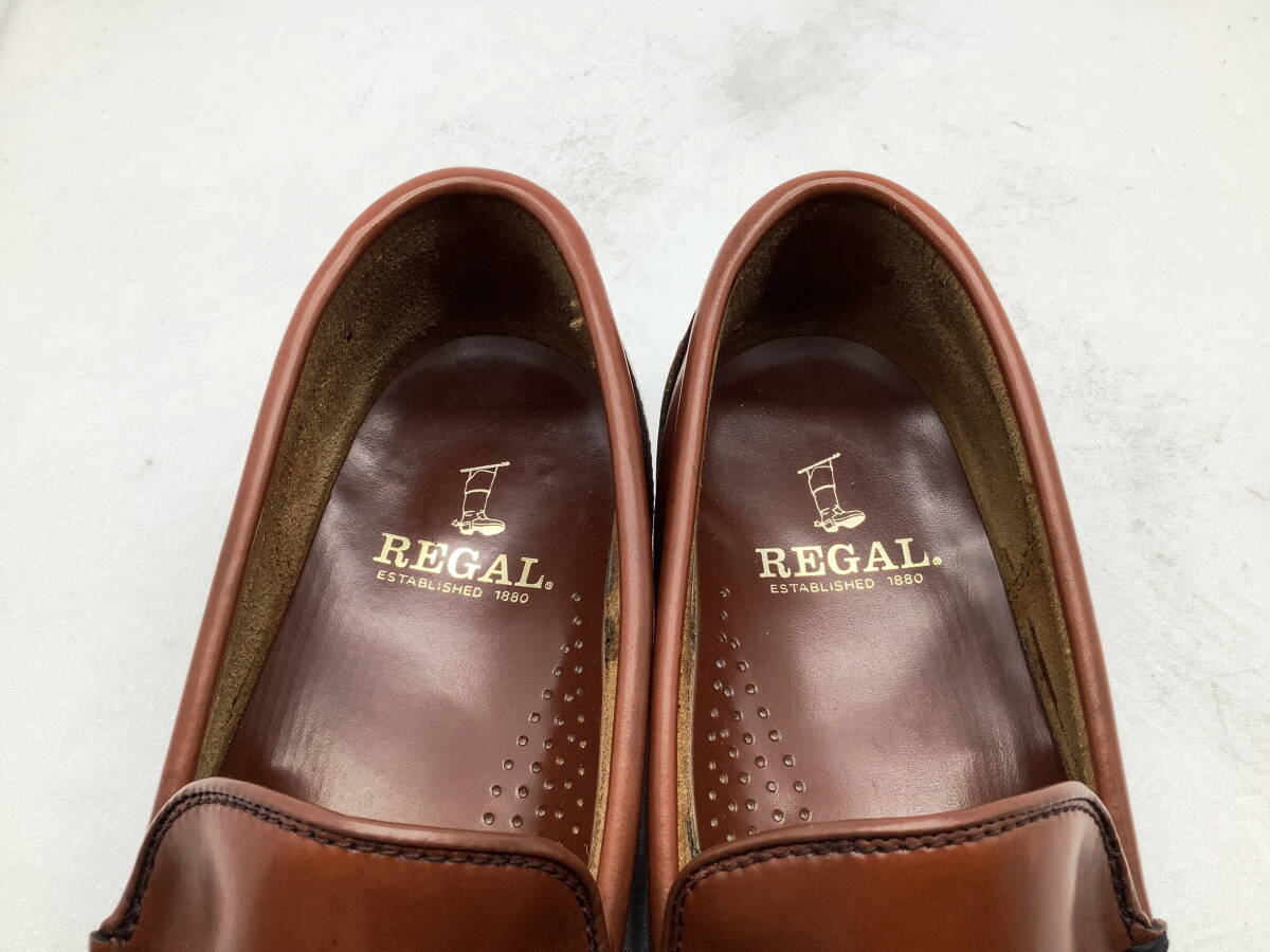 【使用僅美品】REGAL リーガル ★ JE34 ヴァンプローファー 26 ★_画像6