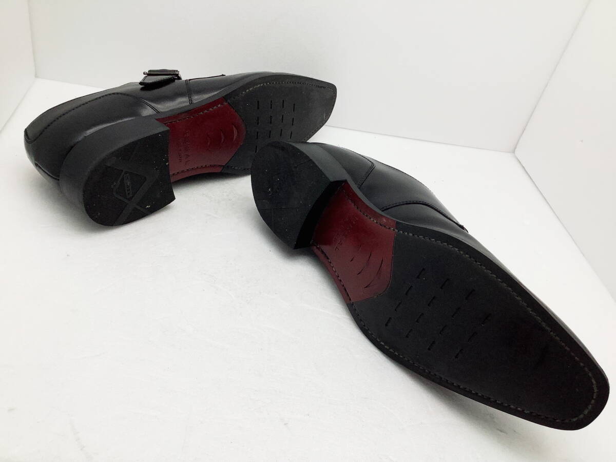 【使用僅美品】REGAL リーガル ★ 13GR シングルモンクドレス グッドイヤー製 Made in Japan 26 ★_画像3