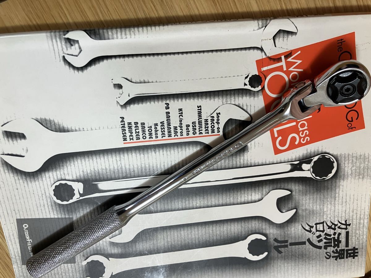 ファコム　J158 3/8 ラチェットレンチ FACOM ビンテージ_画像7