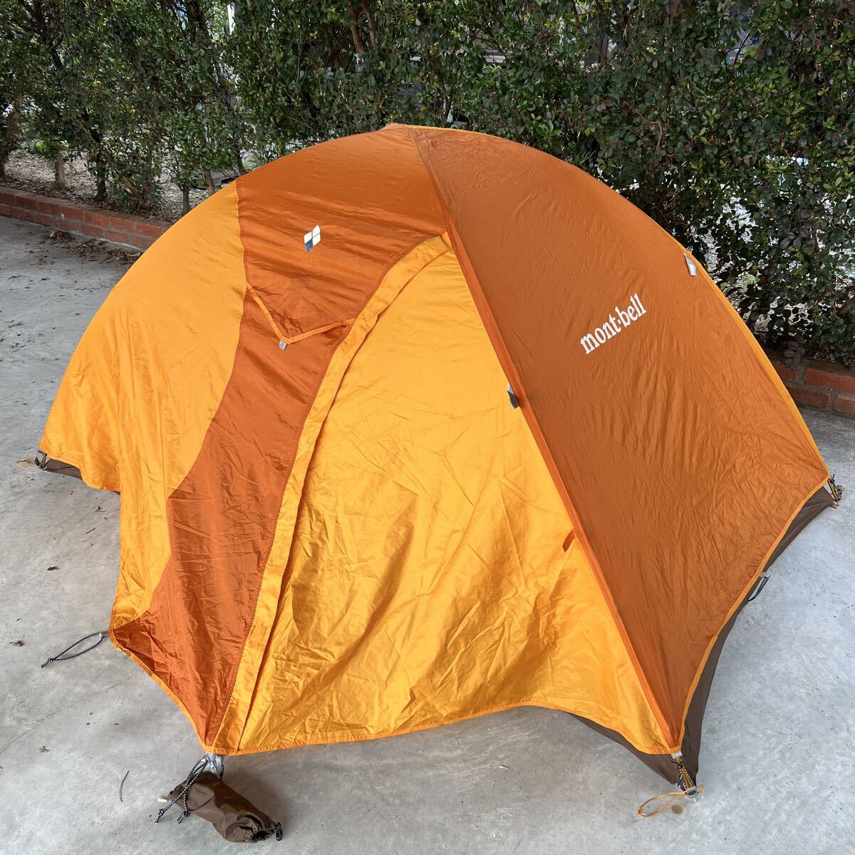 mont-bell モンベル クロノスドーム2型 オレンジ_画像2