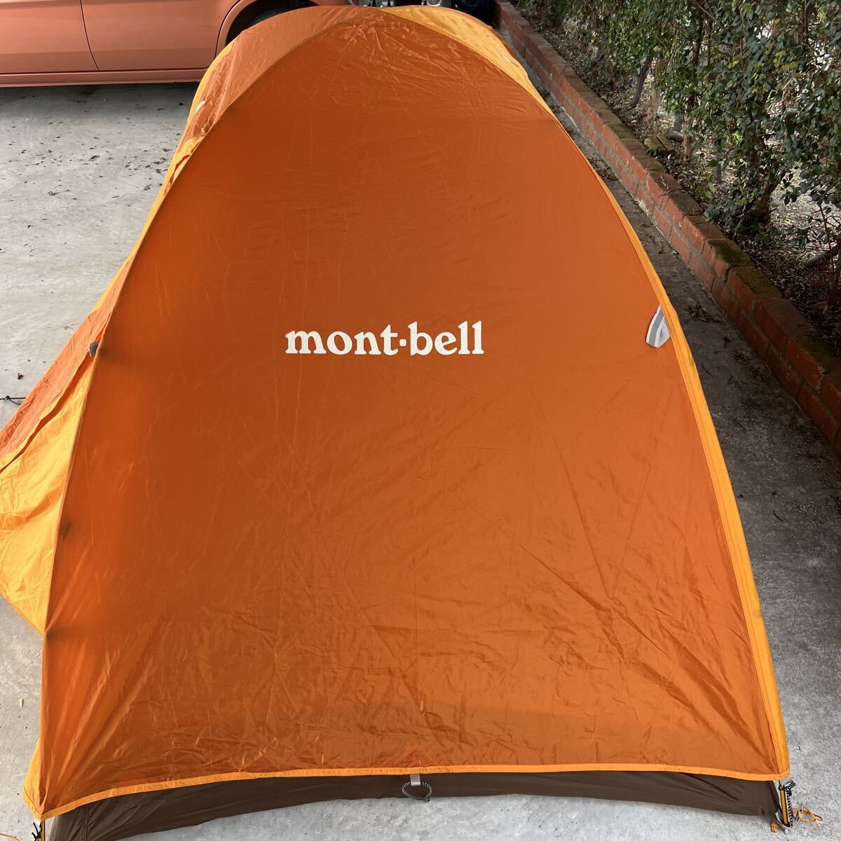 mont-bell モンベル クロノスドーム2型 オレンジ_画像4