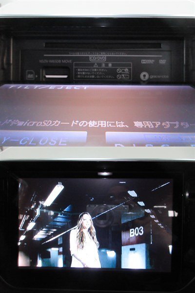 ♪♪ダイハツ純正 ナビ 08545-K2002 LA150S ムーブカスタム パネル付(W7060)♪♪_画像10