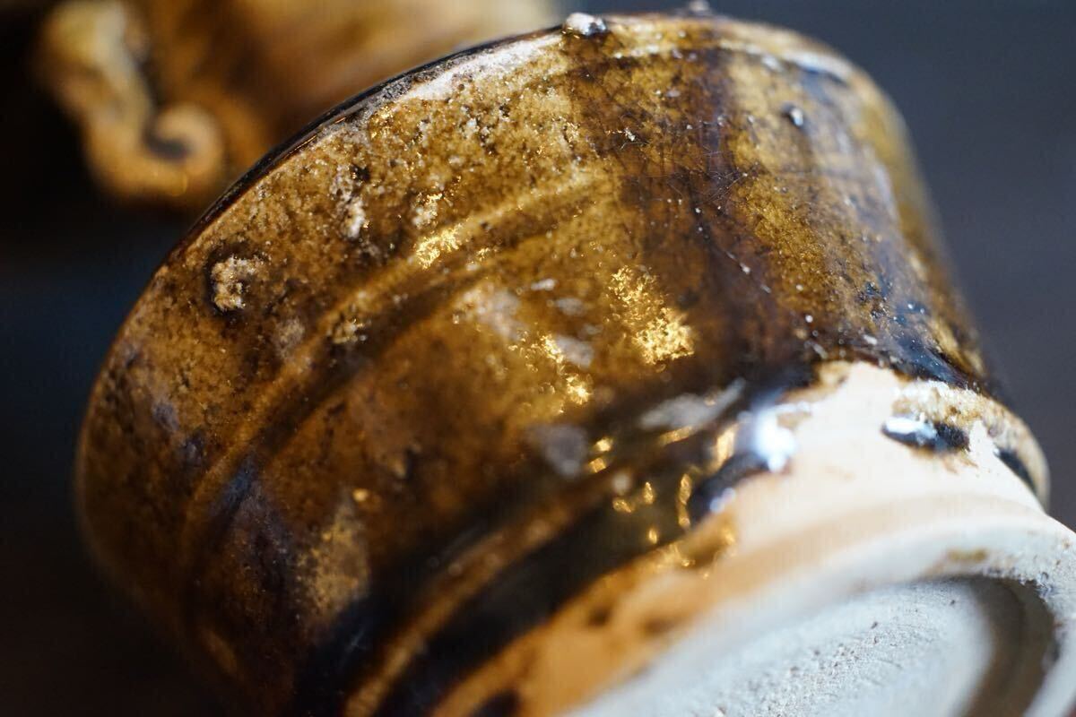 [ departure . специальный выпуск ] серп . времена старый Seto металлический .. ваза для цветов уголок есть departure . товар .. рука 