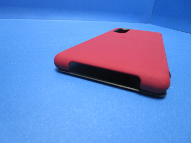 SONY Sony оригинальный Xperia 5 Style Cover View красный блокнот type кейс экран . видно f "губа" покрытие SCVJ10JP/R